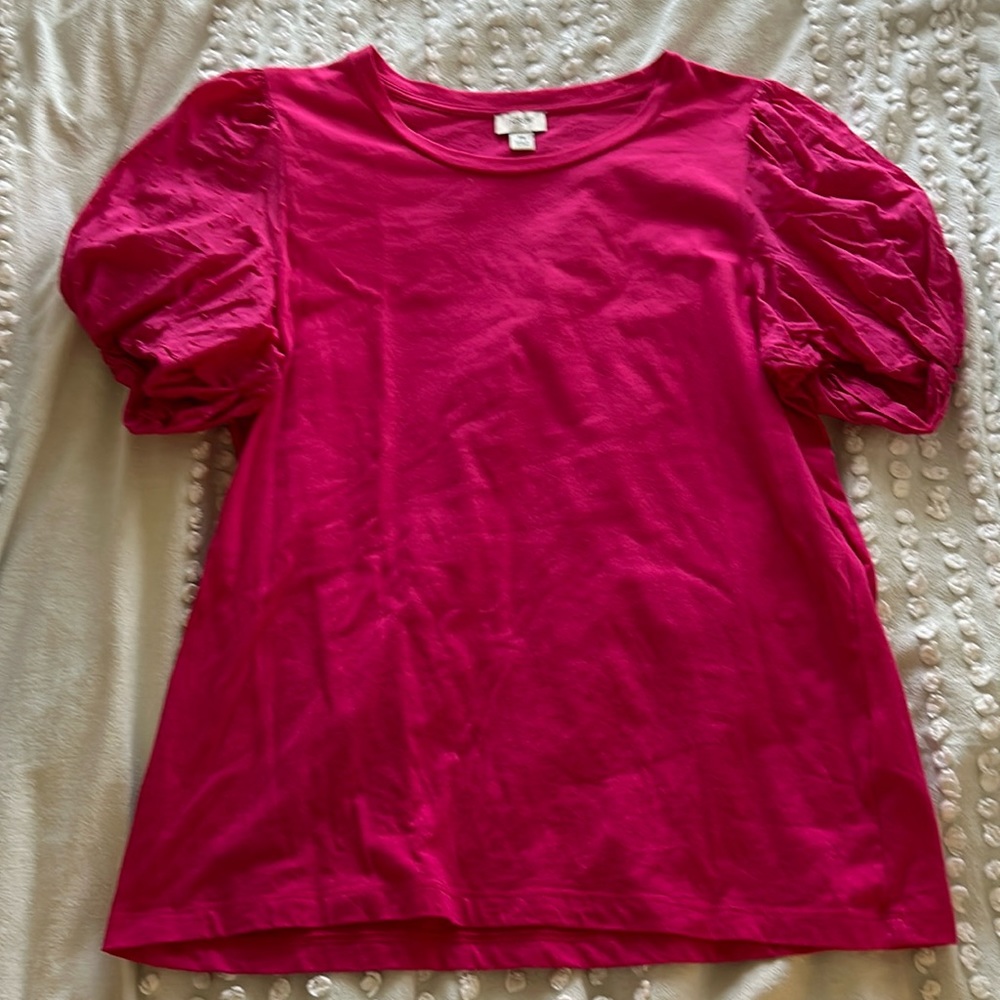 j.crew pink top